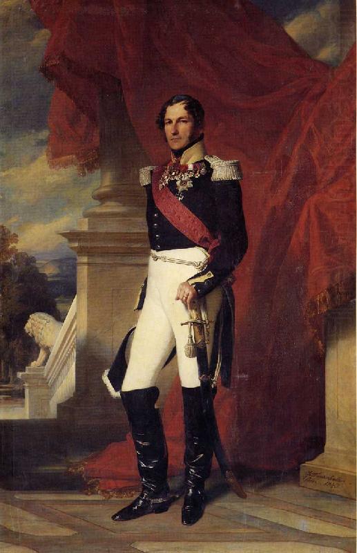 Franz Xaver Winterhalter Leopold I, King of the Belgians china oil painting image